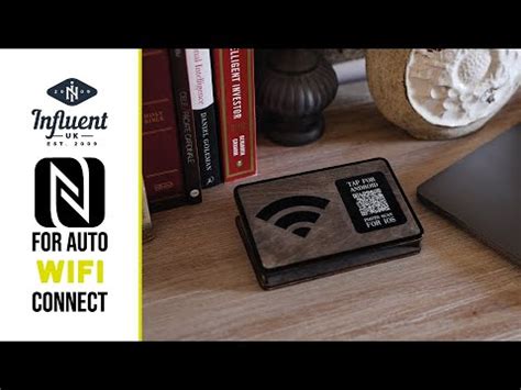 how to make nfc tag connect to wifi|nfc coasters for wifi.